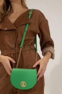 Pierre Cardin Green Crossbody Bag - Image 2