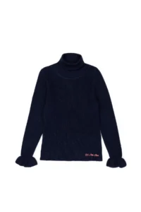 US Polo Assn. Girls' Navy Blue Sweater - Image 3