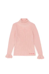 US Polo Assn. Girls' Dusty Pink Sweater - Image 4