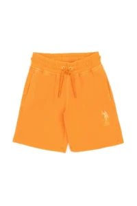 US Polo Assn. Boys' Orange Knitting Shorts