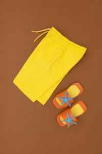 US Polo Assn. Boys' Yellow Knitting Shorts