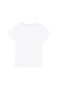 US Polo Assn. Boys' White Crew Neck T-Shirt - Image 3