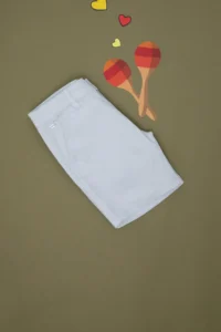 US Polo Assn. Boys' Light Blue Weaving Shorts