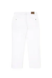 US Polo Assn. Boys' White Kanvas Pants - Image 4