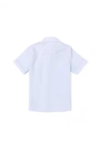 US Polo Assn. Boys' Light Blue Short Sleeve Shirt - Image 2