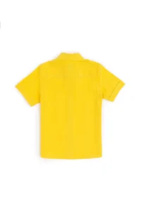 US Polo Assn. Boys' Yellow Short Sleeve Shirt - Image 2