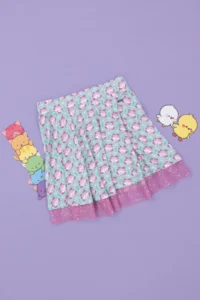 US Polo Assn. Girls' Mint Knitting Skirt - Image 4