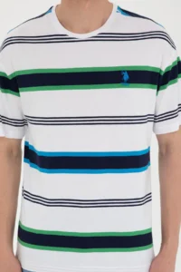 US Polo Assn. Men comfort Fit Crew Neck Ecru T-Shirt - Image 6