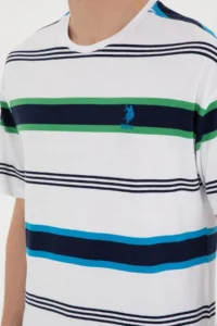US Polo Assn. Men comfort Fit Crew Neck Ecru T-Shirt - Image 7