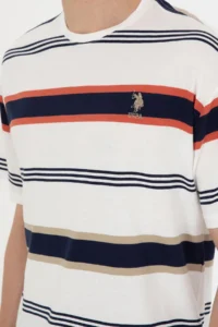 US Polo Assn. Men comfort Fit Crew Neck Red T-Shirt - Image 7