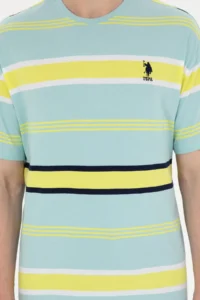 US Polo Assn. Men comfort Fit Crew Neck Mint T-Shirt - Image 6