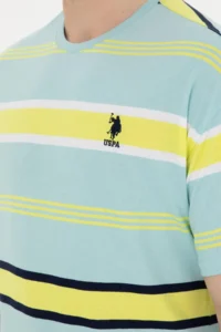 US Polo Assn. Men comfort Fit Crew Neck Mint T-Shirt - Image 7