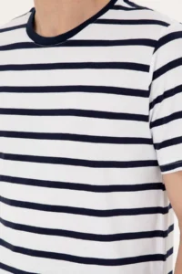 US Polo Assn. Men Regular Fit Crew Neck White T-Shirt - Image 7