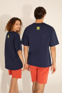 US Polo Assn. Men comfort Fit Crew Neck Navy Blue T-Shirt - Image 2
