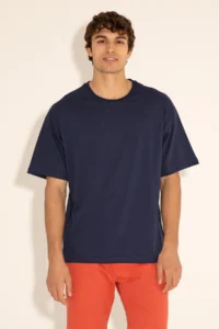 US Polo Assn. Men comfort Fit Crew Neck Navy Blue T-Shirt - Image 5