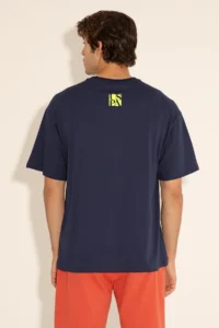 US Polo Assn. Men comfort Fit Crew Neck Navy Blue T-Shirt - Image 6