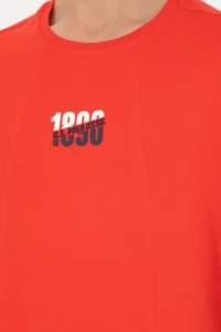 US Polo Assn. Men comfort Fit Crew Neck Red T-Shirt - Image 7