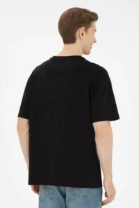 US Polo Assn. Men comfort Fit Crew Neck Black T-Shirt - Image 5