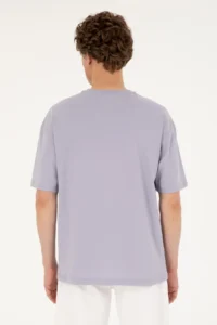 US Polo Assn. Men comfort Fit Crew Neck Gray T-Shirt - Image 5