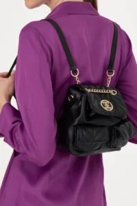 Pierre Cardin Black Backpack - Image 2