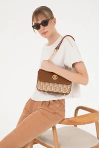 Pierre Cardin Tan Shoulder Bag