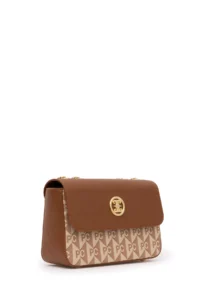 Pierre Cardin Tan Shoulder Bag - Image 4