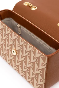 Pierre Cardin Tan Shoulder Bag - Image 7