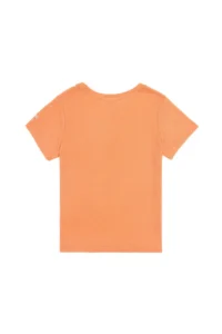 US Polo Assn. Girls' Salmon Crew Neck T-Shirt - Image 5