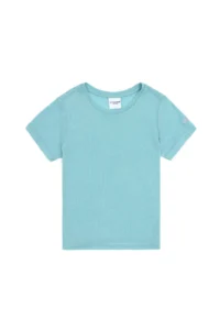 US Polo Assn. Girls' Mint Crew Neck Knitting T-Shirt - Image 4
