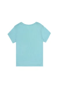 US Polo Assn. Girls' Mint Crew Neck Knitting T-Shirt - Image 5