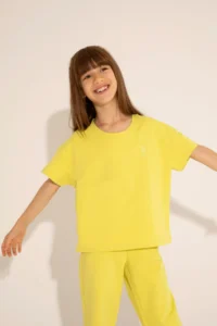 US Polo Assn. Girls' Peanuts Crew Neck T-Shirt - Image 2