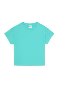 US Polo Assn. Girls' Mint Crew Neck T-Shirt - Image 4