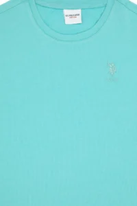 US Polo Assn. Girls' Mint Crew Neck T-Shirt - Image 6