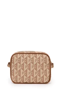 Pierre Cardin Tan Crossbody Bag - Image 5