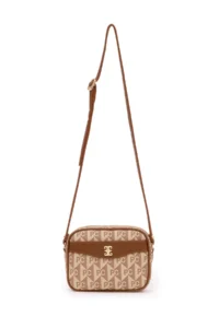 Pierre Cardin Tan Crossbody Bag - Image 6