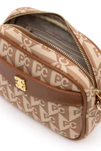 Pierre Cardin Tan Crossbody Bag - Image 7