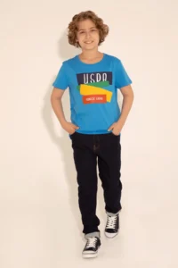US Polo Assn. Boys' Dark Blue Jeans Pants - Image 4