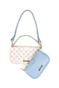 Pierre Cardin Cream Crossbody Bag - Image 6