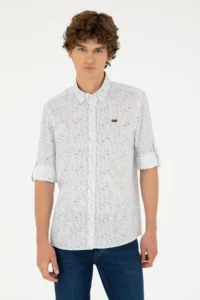 US Polo Assn. Men Stone Long Sleeve Shirt
