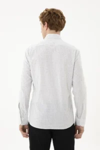 US Polo Assn. Men Printed White Shirt - Image 5