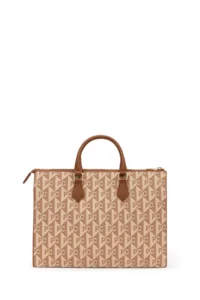 Pierre Cardin Tan Briefcase - Image 5