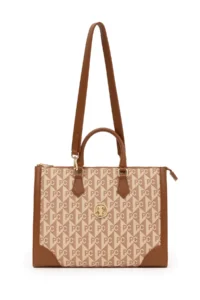 Pierre Cardin Tan Briefcase - Image 6