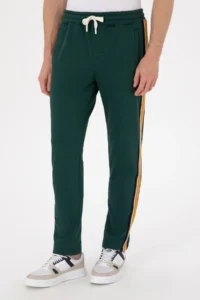 US Polo Assn. Men Dark Green Sweatpants - Image 2