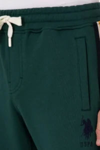 US Polo Assn. Men Dark Green Sweatpants - Image 5