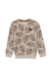 US Polo Assn. Boys' Camel Crew Neck Sweatshirt