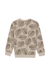 US Polo Assn. Boys' Camel Crew Neck Sweatshirt - Image 2