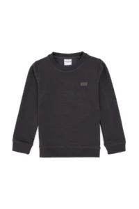 US Polo Assn. Boys' Anthracite Crew Neck Sweatshirt