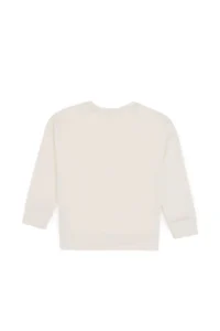 US Polo Assn. Girls' Cream Crew Neck Sweatshirt - Image 3