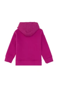 US Polo Assn. Girls' Fuchsia Hooded Sweatshirt - Image 2