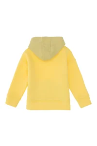 US Polo Assn. Girls' Yellow Hooded Sweatshirt - Image 3